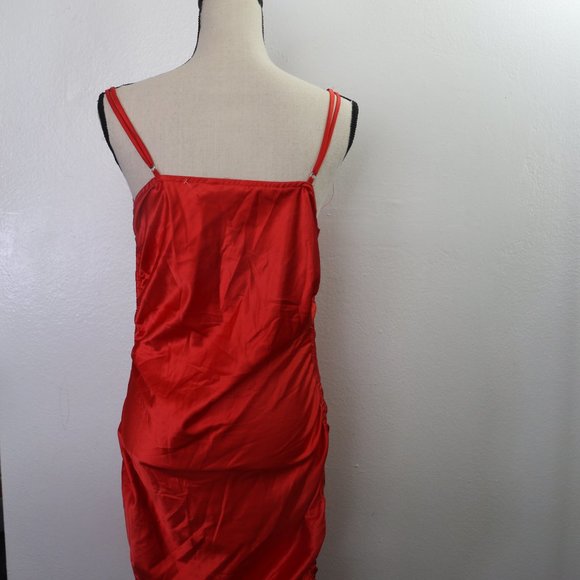 Better Be Drape Neck Mini Scrunch Dress - Picture 3 of 9